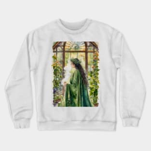 Communing With Plant Spirits Crewneck Sweatshirt